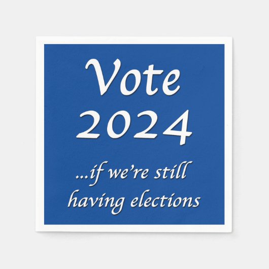 Stemming in 2024 als we nog steeds verkiezingen in servet (Voorkant)