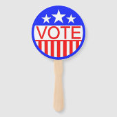 Stemming in Amerika Handwaaier (Voorkant)