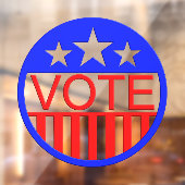 Stemming in Amerika Raamsticker (Vel 2)