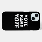 Stemming in baby stemming: zwart wit, modern, stev Case-Mate iPhone case (Achterkant (horizontaal))