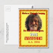 Stemming in bezoek voor President in 2016 Briefkaart (Voorkant / Achterkant)