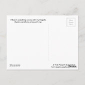 Stemming in bezoek voor President in 2016 Briefkaart (Achterkant)