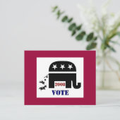 STEMMING IN BRIEFKAART 2008 (Staand voorkant)