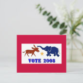 STEMMING IN BRIEFKAART DEMOCRATISCHE REPUBLIEK 200 (Staand voorkant)