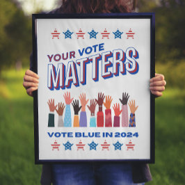 Stemming in commissie: 20-24 poster