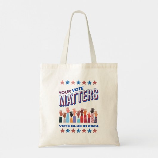 Stemming in commissie: 20-24 tote bag (Achterkant)