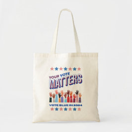 Stemming in commissie: 20-24 tote bag
