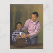 Stemming in commissie: met algemene stemmen aangen briefkaart (Voorkant)