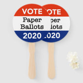 Stemming in commissie: met algemene stemmen aangen handwaaier (Voorkant en achterkant)