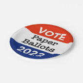 Stemming in commissie: met algemene stemmen aangen papieren bordje (Gekanteld)