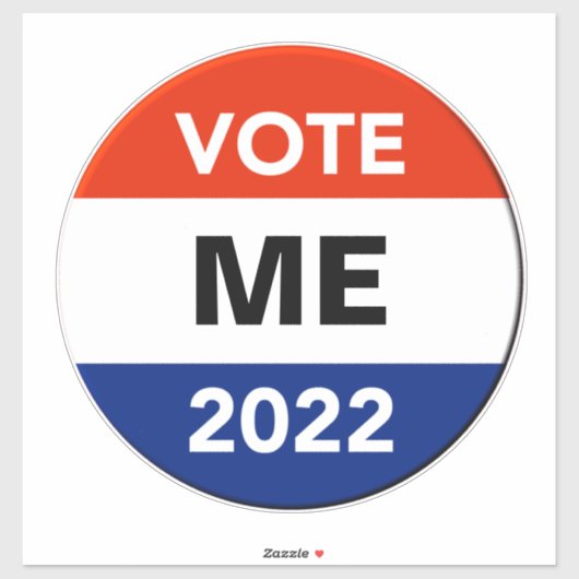 Stemming in commissie: met algemene stemmen aangen sticker (Vel)