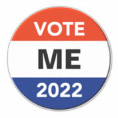 Stemming in commissie: met algemene stemmen aangen sticker (Voorkant)