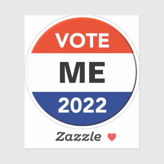 Stemming in commissie: met algemene stemmen aangen sticker (Vel)