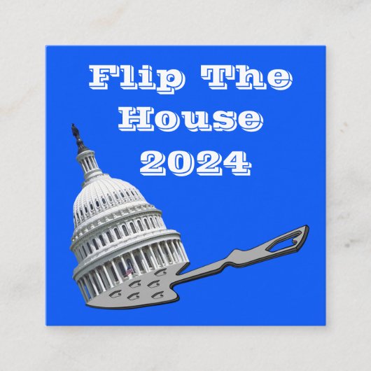 Stemming in commissie: met algemene stemmen aangen vierkante visitekaartje (Voorkant)