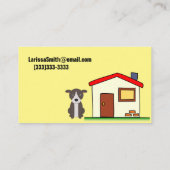 Stemming in commissie: met algemene stemmen aangen visitekaartje (Achterkant)