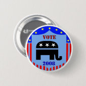 STEMMING IN DE BUTTON IN 2008 (Voorkant /achterkant)