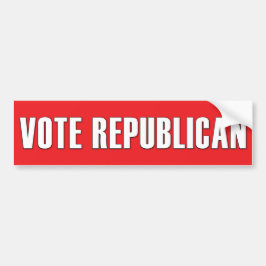 STEMMING IN DE REPUBLIEK KAN EENVOUDIG WORDEN GEMA BUMPERSTICKER