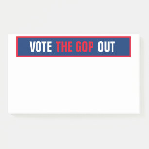 Stemming in de Sjabloon verkiezingen 2020 Post-it® Notes