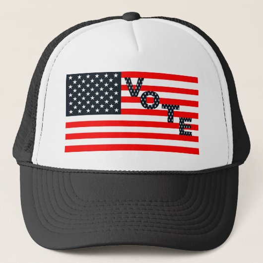 Stemming in de Verenigde Staten Trucker Pet (Voorkant)