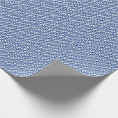 Stemming in politiek cadeau: blauw en wit modern p cadeaupapier (Hoek)