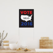 Stemming in Poster 2016 - Real America (Keuken)