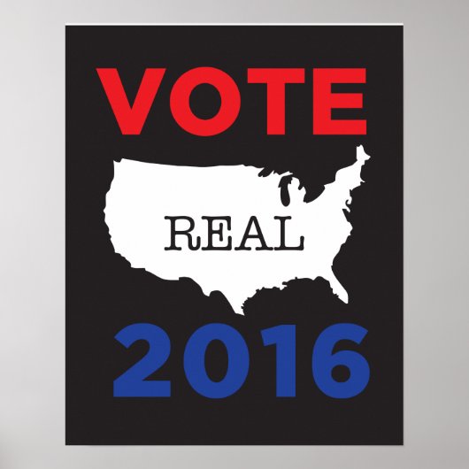 Stemming in Poster 2016 - Real America (Voorkant)