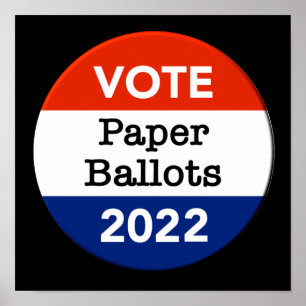 Stemming in Poster over de tussentijdse verkiezing