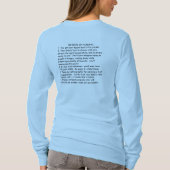 STEMMING JA OVER BORSTMELK! T-SHIRT (Achterkant)