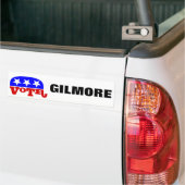 Stemming : Jim Gilmore Republikein Elephant Bumpersticker (Op Truck)