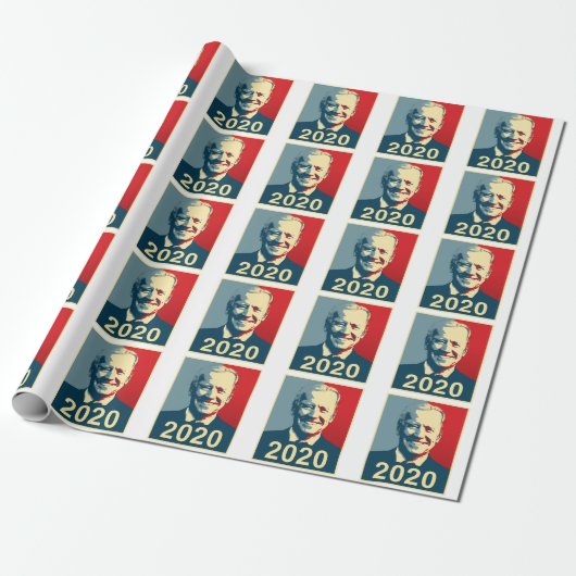 STEMMING JOE BIDEN 2020 CADEAUPAPIER (Uitgerold)