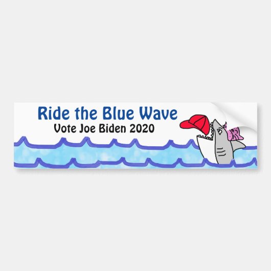 Stemming Joe Biden Democrat US Election 2020 Bumpersticker (Voorkant)