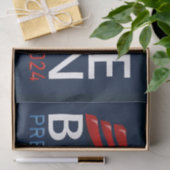 Stemming Joe Biden President 2024 Tissuepapier (Geschenk)