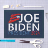 Stemming Joe Biden President 2024 Tissuepapier (Craft)