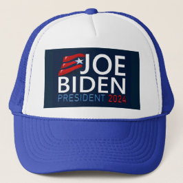 Stemming Joe Biden President 2024 Trucker Pet