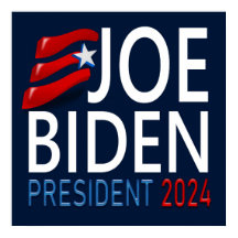 Stemming Joe Biden President 2024 Verkiezing Poste