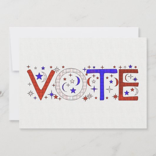 STEMMING KAART (Voorkant)