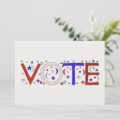 STEMMING KAART (Staand voorkant)