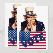 Stemming Kaart (Voorkant / Achterkant)