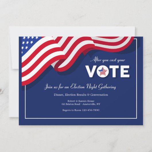 Stemming Kaart (Voorkant)