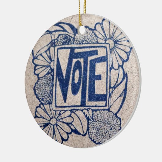 STEMMING KERAMISCH ORNAMENT (Links)