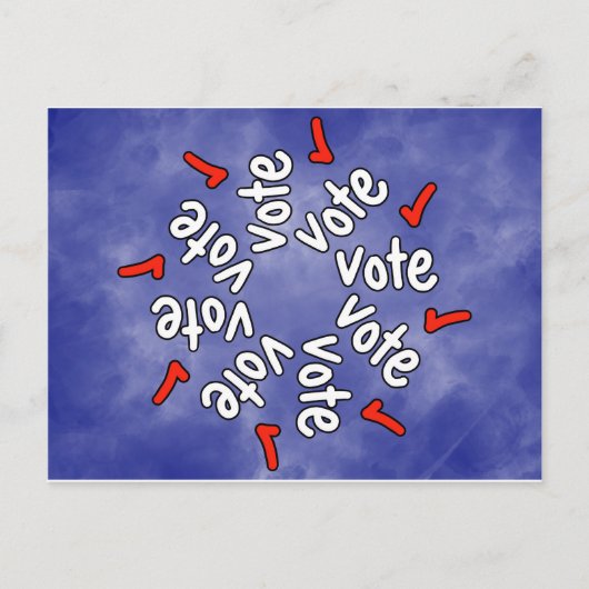 Stemming: Kijk! Briefkaart (Voorkant)