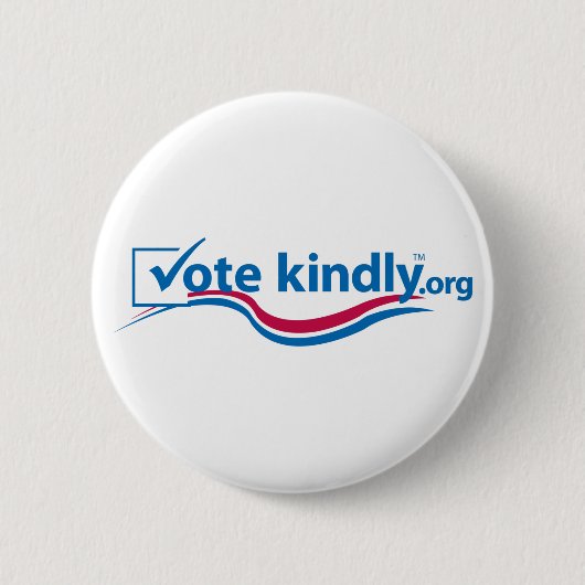 Stemming: Kindly Ronde Button 5,7 Cm (Voorkant)