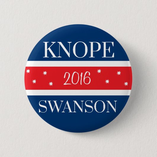 Stemming Knope Ronde Button 5,7 Cm (Voorkant)