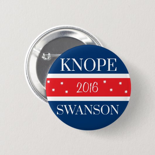 Stemming Knope Ronde Button 5,7 Cm (Voorkant /achterkant)