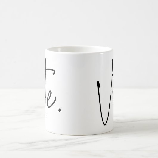 Stemming. Koffiemok (Center)