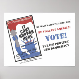 Stemming liberaal, Poster WPA het kan hier niet ge