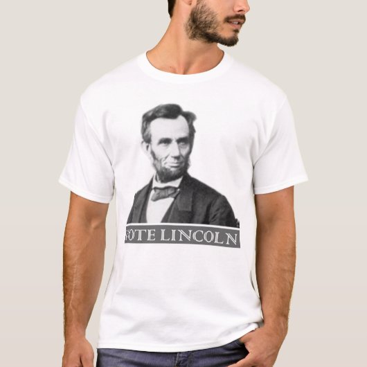 Stemming: Lincoln T-shirt (Voorkant)