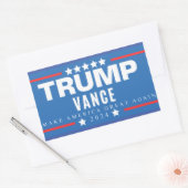 Stemming MAGA Trump Vance 2024 Rechthoekige Sticker (Envelop)