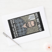 Stemming Matt Walsh - Theocratische fascist - SBG4 Rechthoekige Sticker (Envelop)