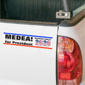 STEMMING MEDEA BENJAMIN VOOR PRESIDENT IN 2020 - BUMPERSTICKER (Op Truck)